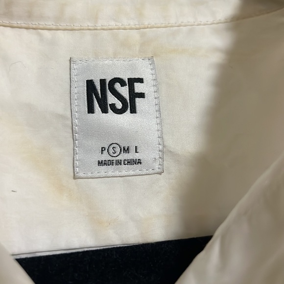 NSF Ruffle Button Front Shirt - Picture 5 of 7